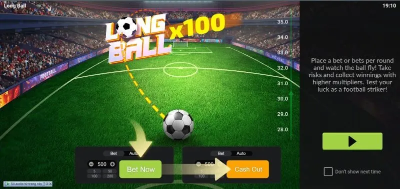 Long Ball – Game thể thao đỉnh cao kiếm tiền nhanh trong vài phút